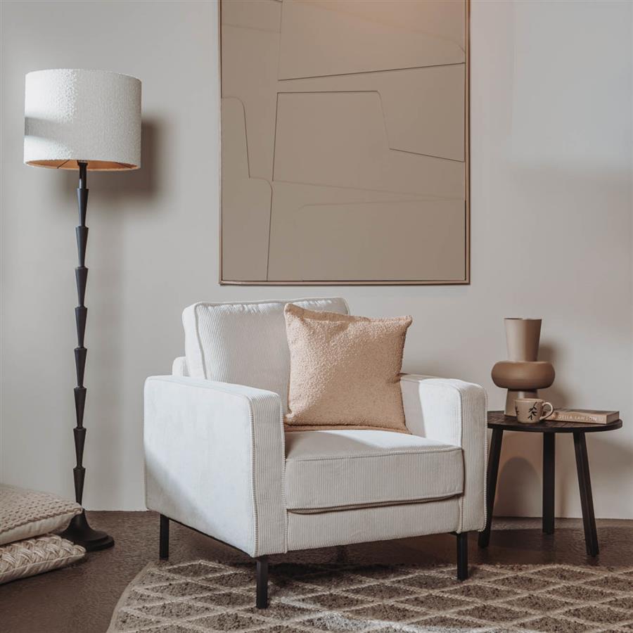 Norwich Fauteuil – fabric Lara 001 Ivory