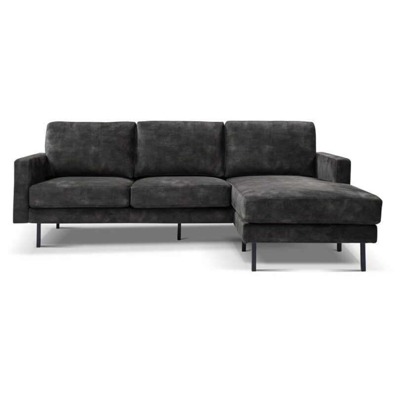Cambridge 2 5-AL/AR + Chaise R/L – Adore 029 Anthracite Grey