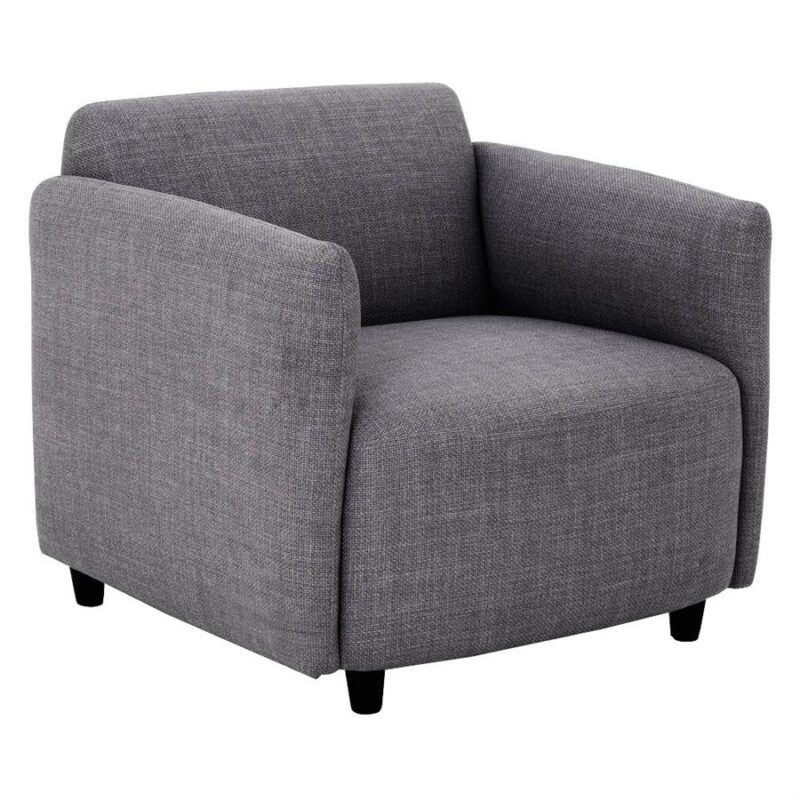 Fauteuil Bradfort – fabric Montego 466 Grey
