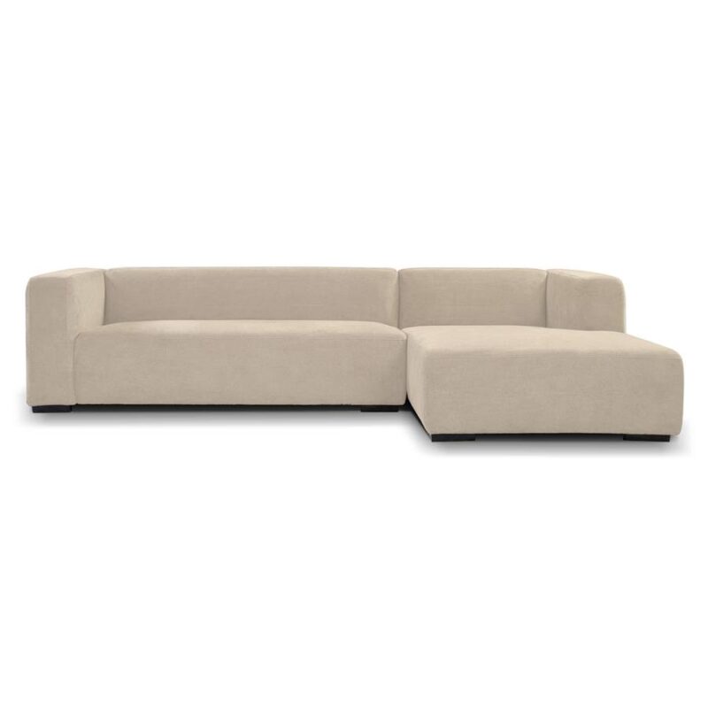 Glasgow 2 5-AL + Chaise R – Enjoy 100 Cream