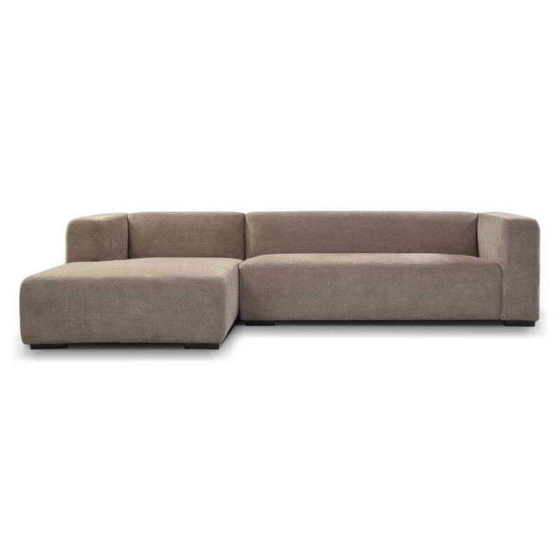 Glasgow 2 5-AR + Chaise L – Enjoy 431 Beige Grey