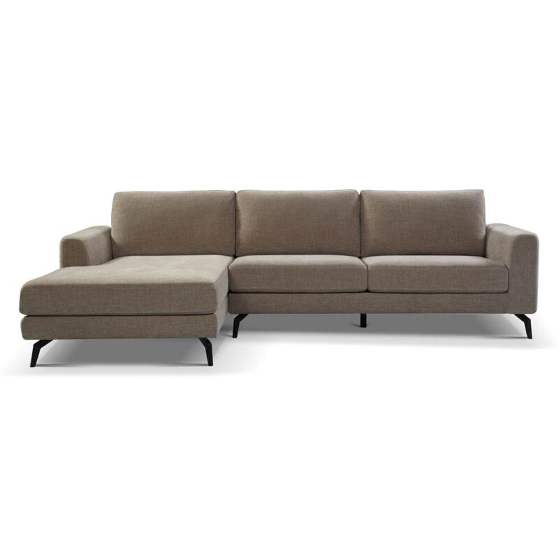 Highlands 2 5-AR+ Chaise L – Nature 120 Beige Grey