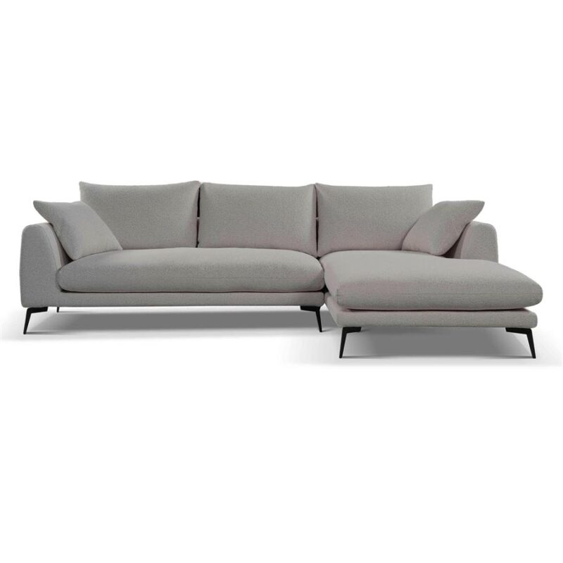 Nottingham 2 5-AL + Chaise R – Copenhagen 803 Cement Grey