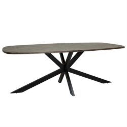 Silvi Eetkamertafel olijfbruin 240 cm