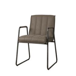 Santo Armstoel - fabric Miami 002 grey