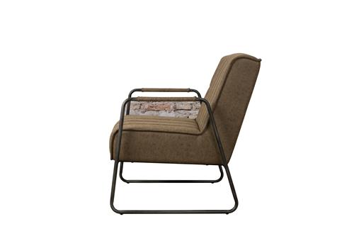 Santo Fauteuil – fabric Miami 005 brown