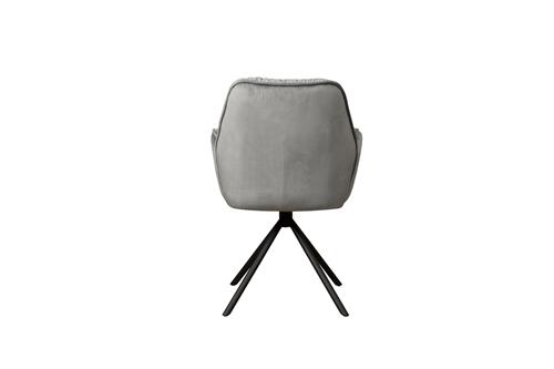 Palma Armstoel – fabric Bluvel 68 yellow