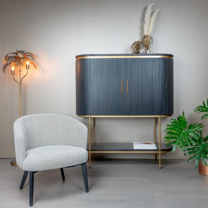 Fauteuil Albi – fabric Nature 120 Beige grey