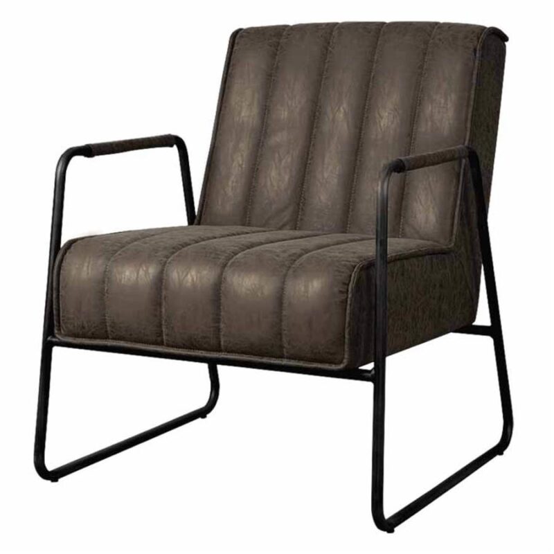 Santo Fauteuil – fabric Miami 002 grey