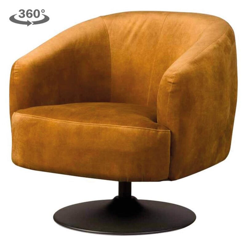 Fauteuil Barga - Bliss 13 gold (draaibaar)