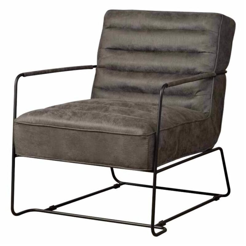 Fauteuil Bari – Jackson 101 anthracite