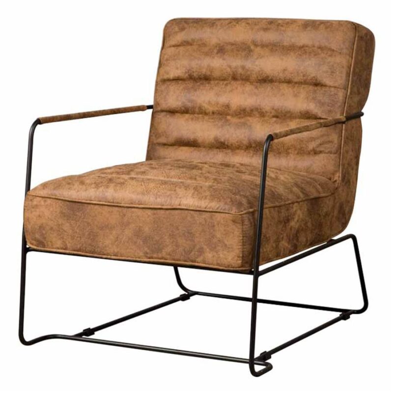 Fauteuil Bari – Jackson 803 cognac