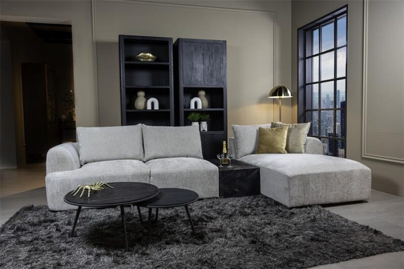 Canterbury 2 5-AL + Chaise R – Mona 110 Sand