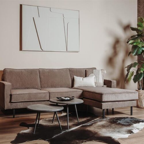 Derby 2 5-AL/AR + Chaise R/L – Lara 005 Pale Brown