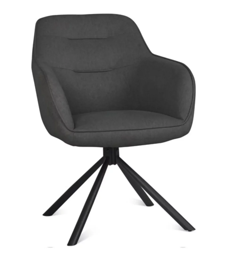 Eetkamerstoel Felix Dark Grey
