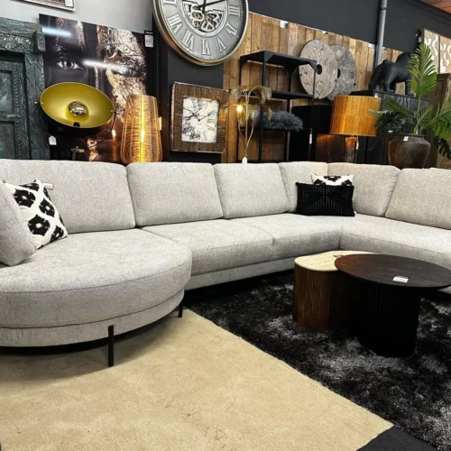 Moderne hoekbank Mars in U vorm