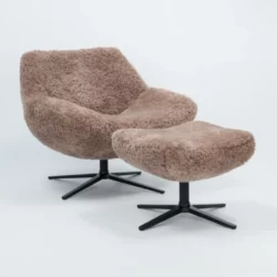 Fauteuil Lima van HE design in Doodle stof.