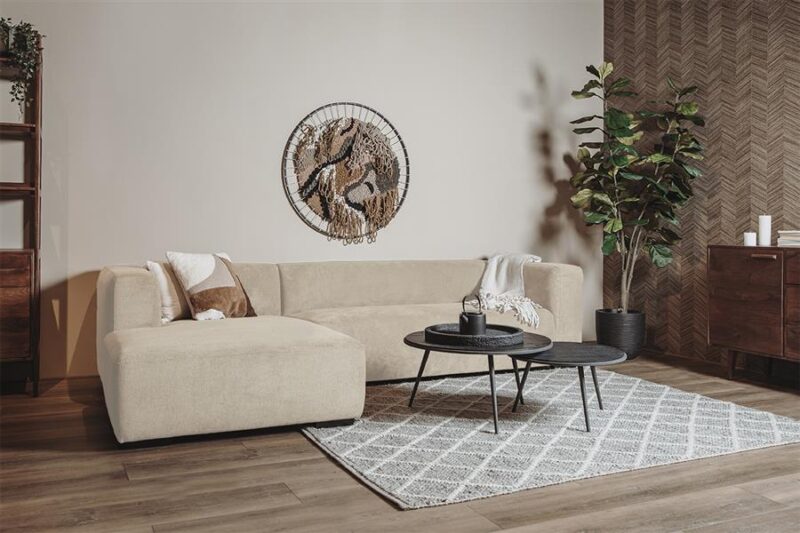 Glasgow 2 5-AR + Chaise L – Enjoy 100 Cream