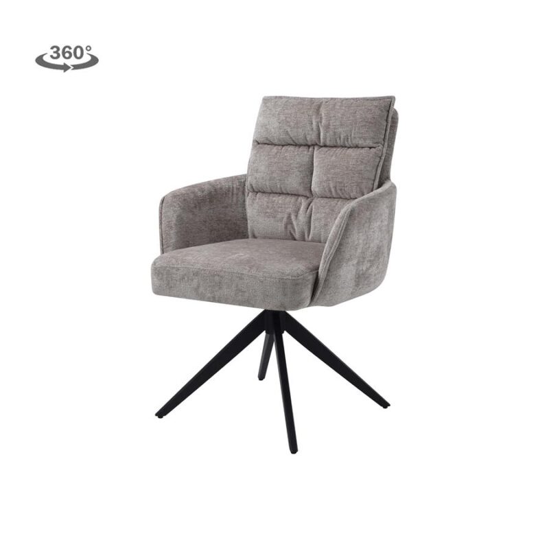 Rosora Armstoel – HZ6068-04 beige (draaibaar)