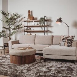 Highlands 2 5-AL + Chaise R – Nature 120 Beige Grey