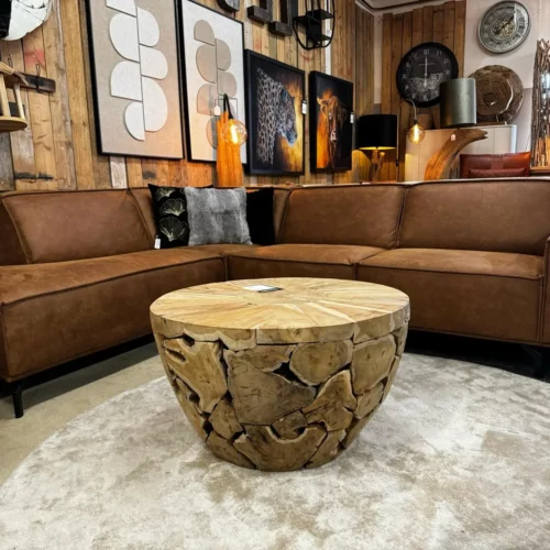 Corner sofa Marvin eco leather