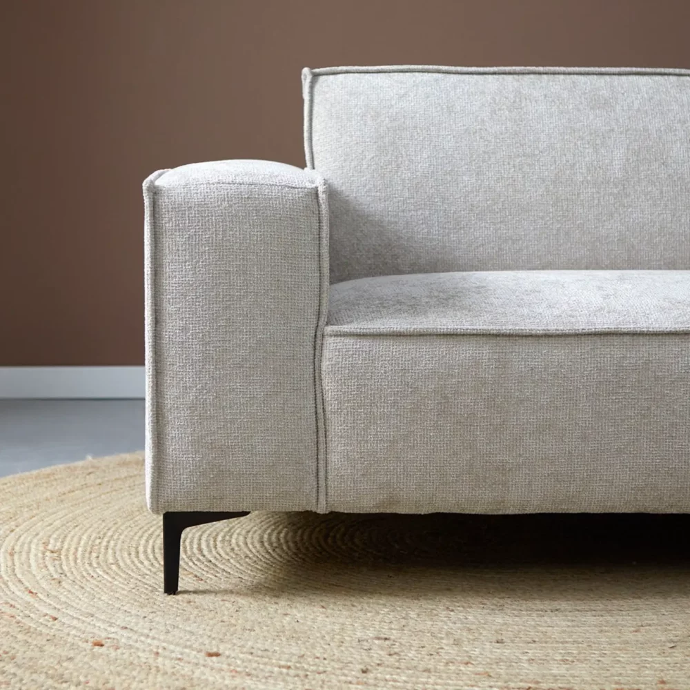Hoekbank River Beige