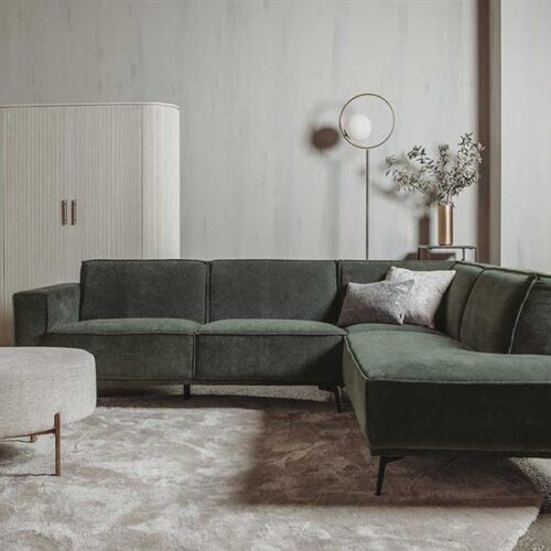 Leeds 2 5-AL + Ottoman R – City 355 Bottle Green