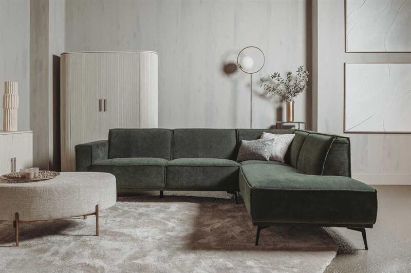 Leeds 2 5-AL + Ottoman R – City 355 Bottle Green