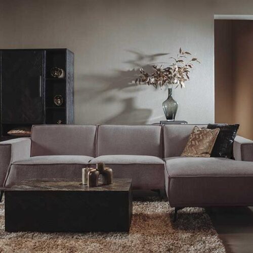 Leeds 2 5-AL + Chaise R – City 453 Moss Grey