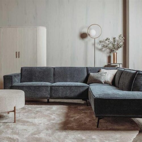 Leeds 2 5-AL + Ottoman R – City 464 Black Blue