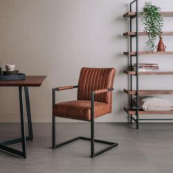 Ferro Armstoel – fabric Savannah light brown