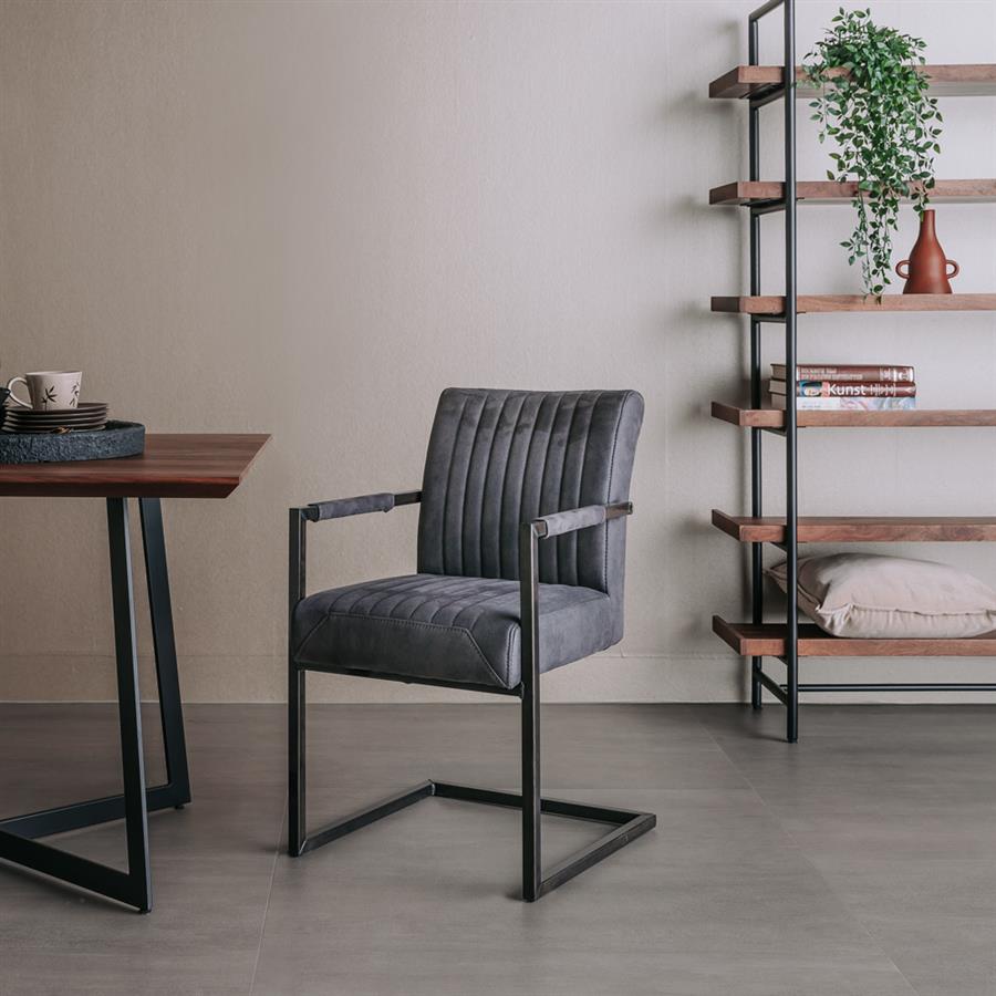 Ferro Armstoel – fabric Savannah anthracite