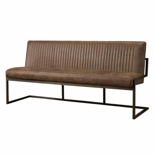 Ferro Bankje 185 – fabric Savannah light brown