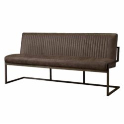 Ferro Bankje 155 – fabric Savannah dark brown