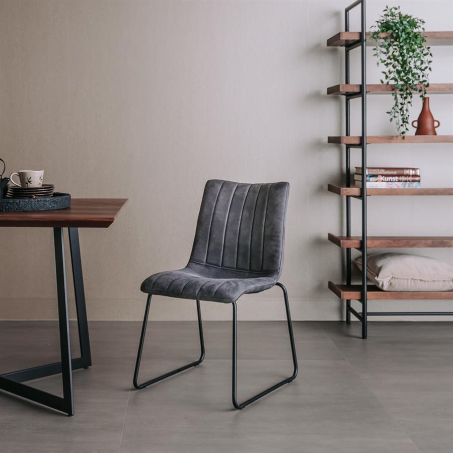 Bunol Stoel – fabric Savannah anthracite