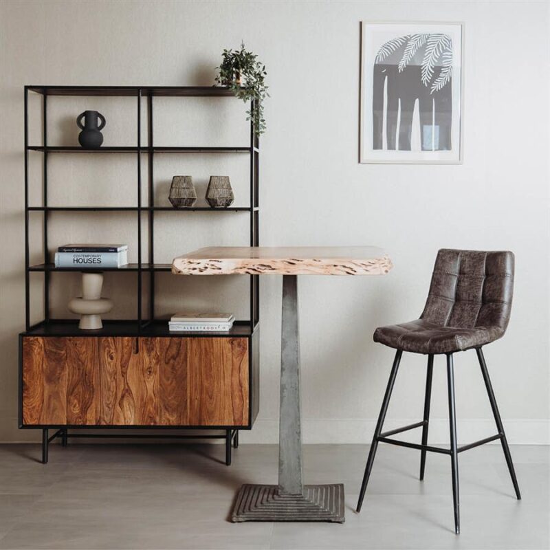 Navarra Barstoel – fabric Antracite