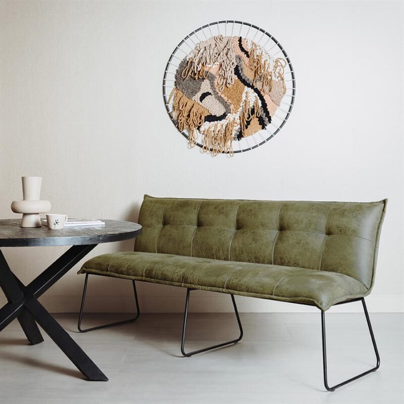 Seda Bankje 155 – fabric Cherokee 13 green