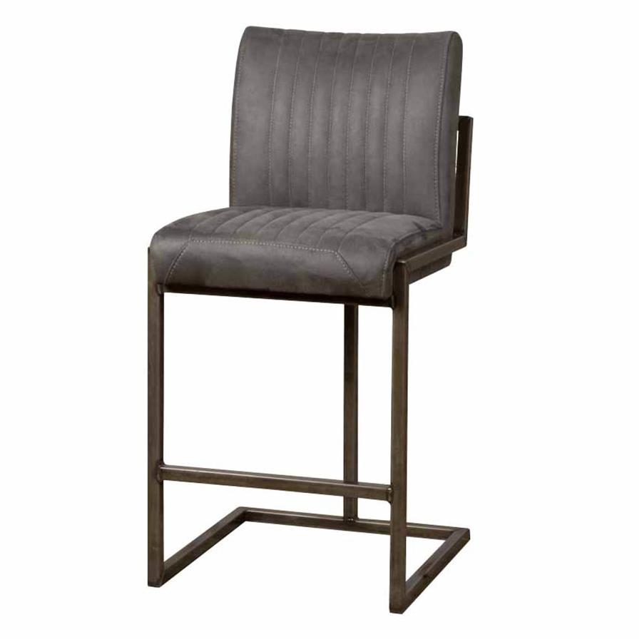 Ferro Barstoel – fabric Savannah anthracite