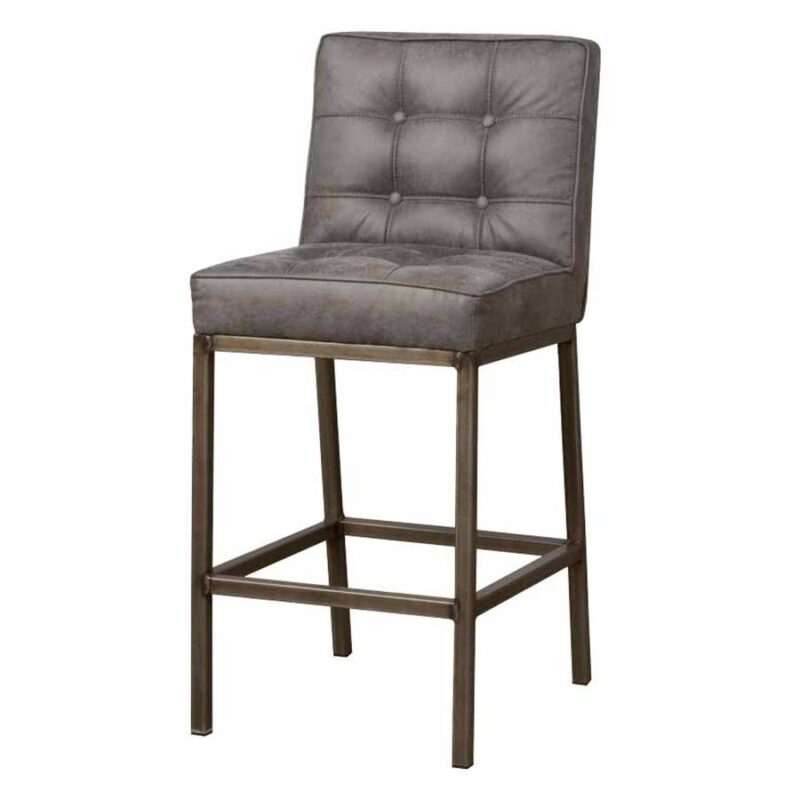 Vasco Barstoel – fabric Amazon 2 grey