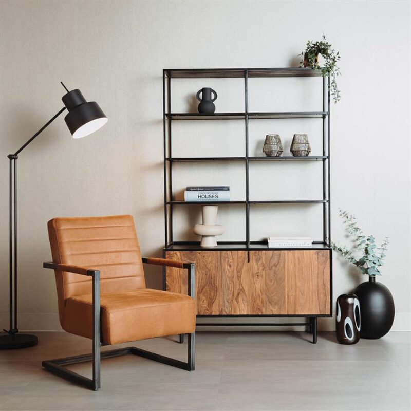 Rocca Fauteuil – Bull cognac