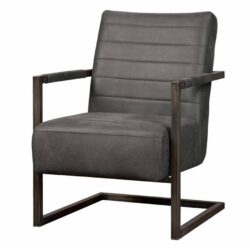 Rocca Fauteuil – Bull anthracite