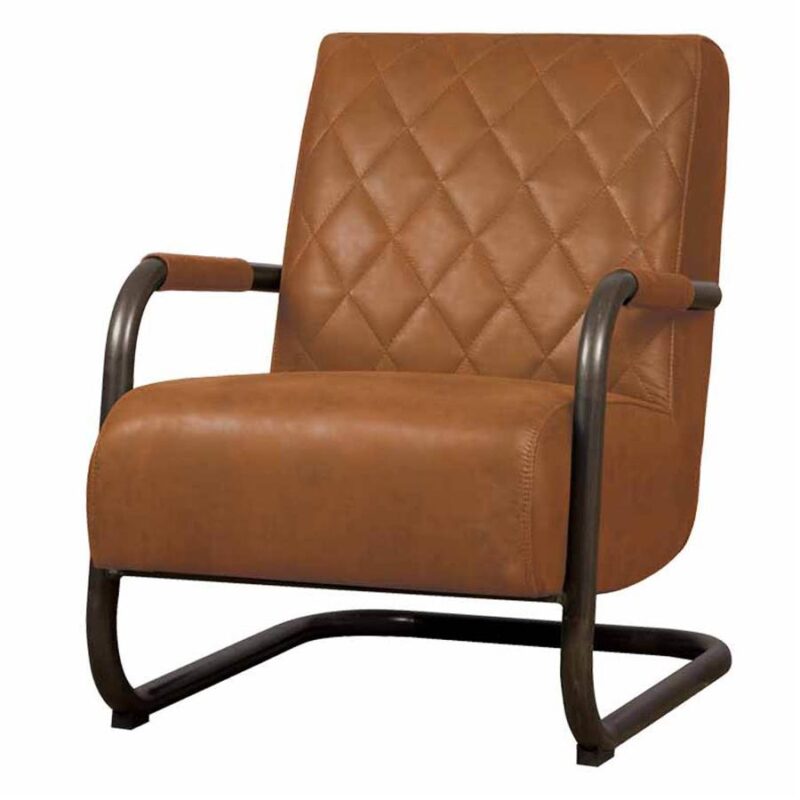 Civo Fauteuil – Bull cognac