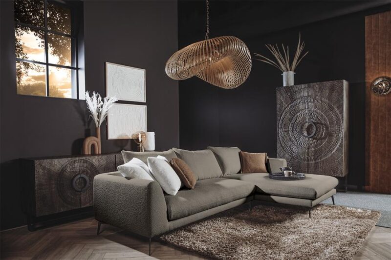 Nottingham 2 5-AL + Chaise R – Copenhagen 903 Taupe