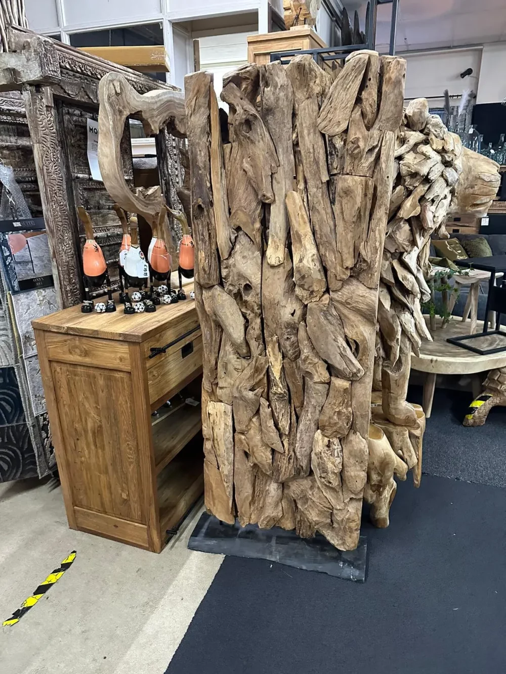 Roomdivider Teak