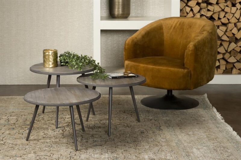 Turi Bijzettafel set 55 cm