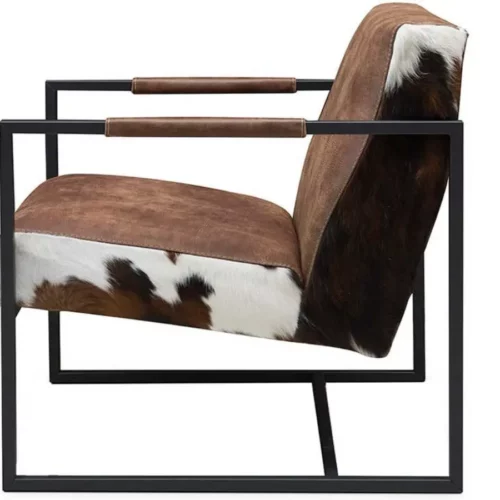 Fauteuil Timo koeienhuid
