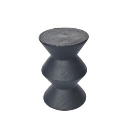 Vinci (due) Bijzettafel zwart 30×45
