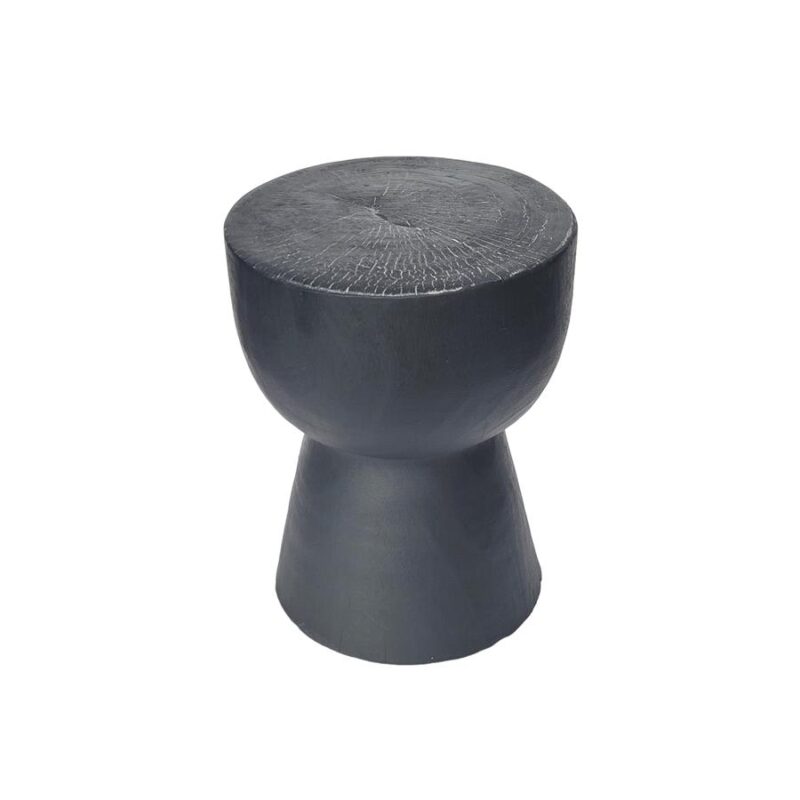 Vinci (tre) Bijzettafel zwart 30×45