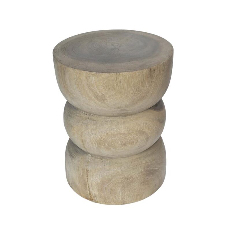 Vinci (quatro) Bijzettafel wit 30×45