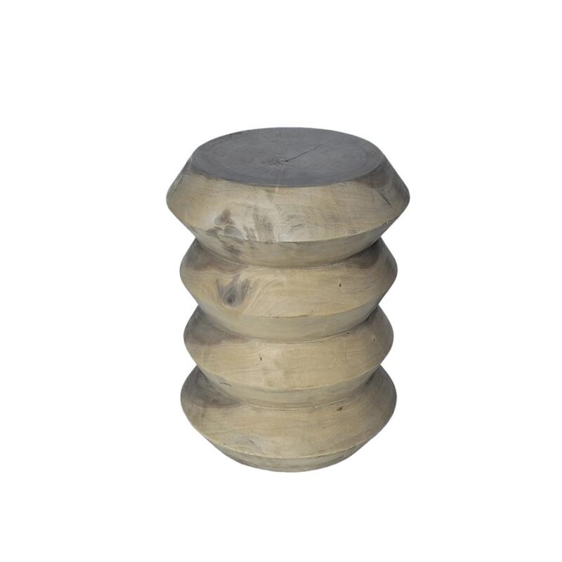 Vinci (cinque) Bijzettafel wit 30×45